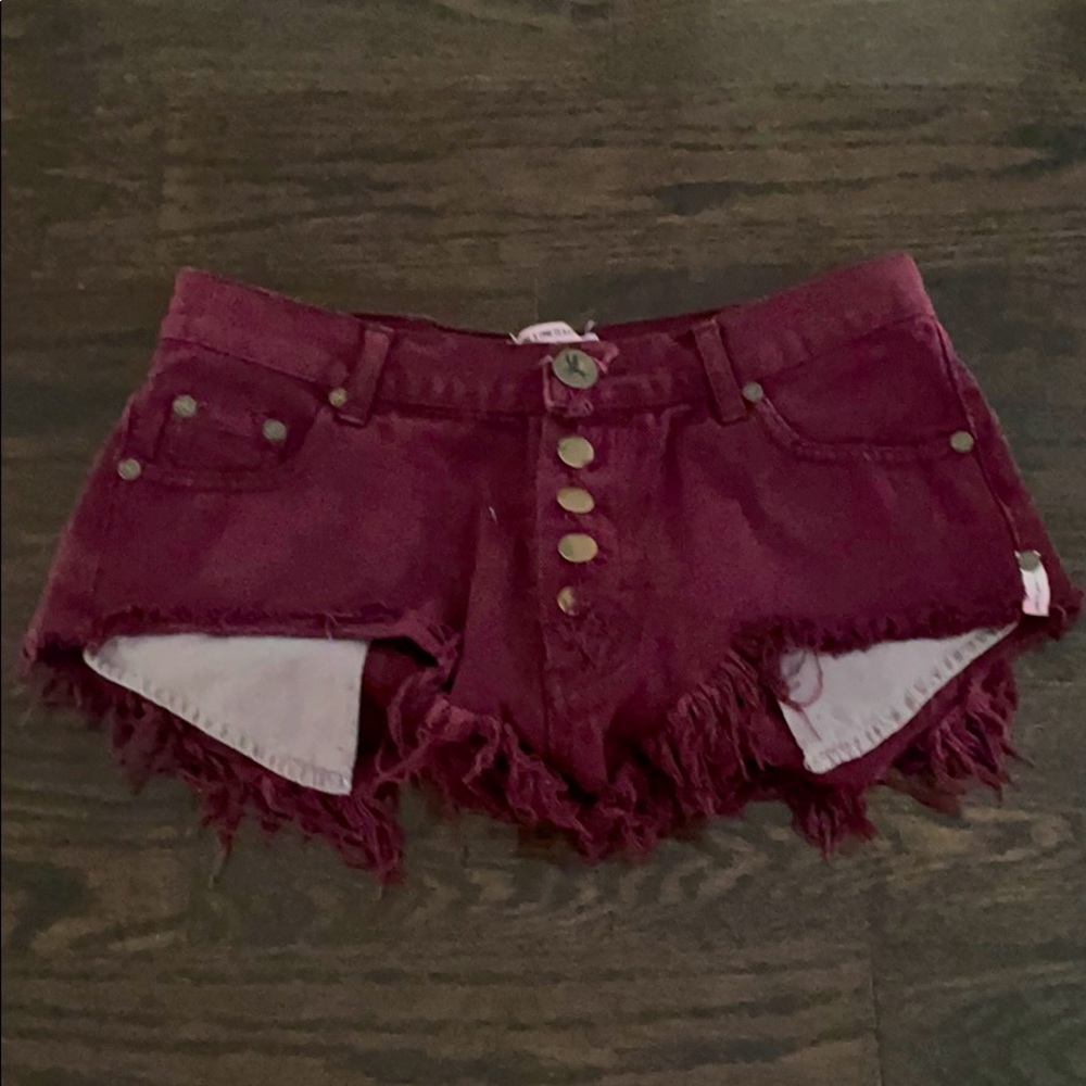 Jean shorts